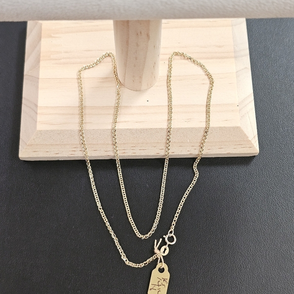 14k Gold Necklace 18 Inch